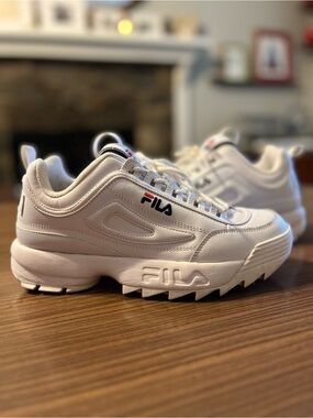 CHUNKY Y2K SNEAKERS - FILA DISRUPTORS II SIZE 10.5